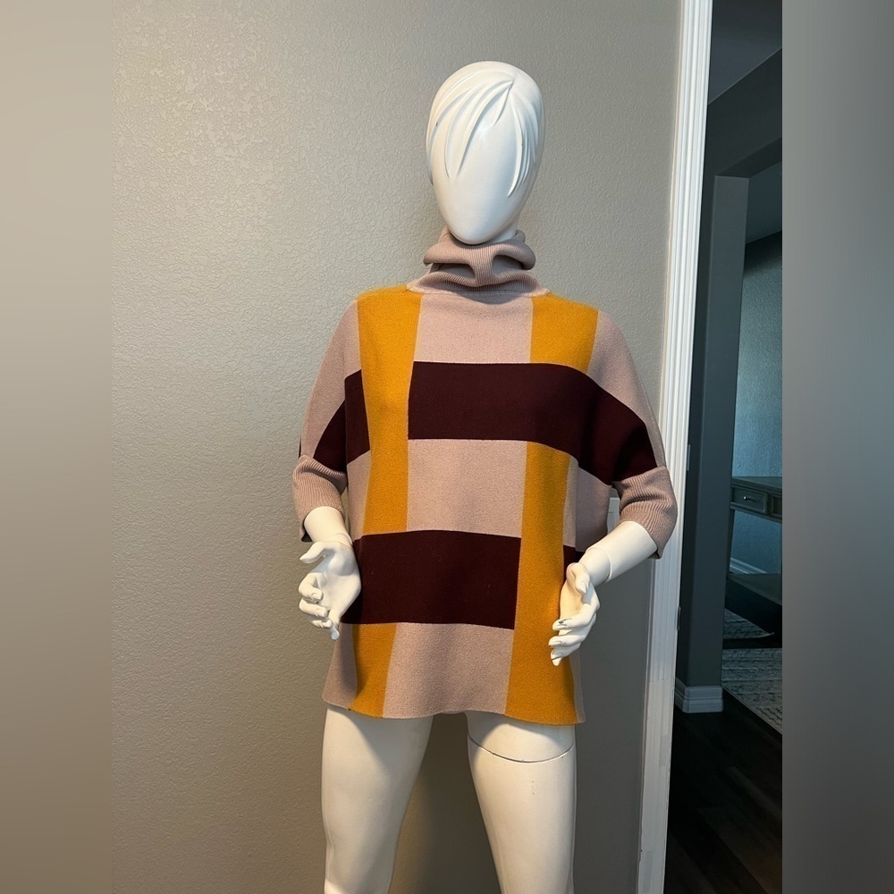 METISU turtleneck Poncho one size